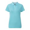 água L6VB714 aqua stretch piquê sólido feminino Footjoy