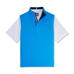 azul francês L6VB2297 jersey stretch estilo temporada anterior azul francês Footjoy