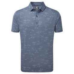bluestone-denim L6VB887 bluestone-denim tropic golf lisle Footjoy