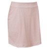 blush rosa L6VB1553 saia feminina rosa blush com estampa interlock Footjoy