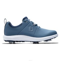 Branco azulado L6VB1332 conforto feminino azul e branco Footjoy
