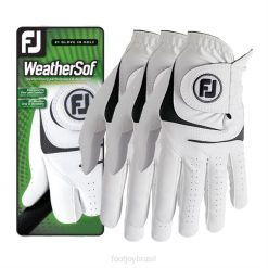 branco L6VB1170 weathersof branco pacote com 3 Footjoy