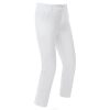 branco L6VB1409 calça cropped stretch branca Footjoy