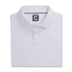 branco L6VB1872 colarinho branco atlético liso liso lisle Footjoy