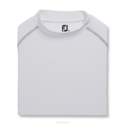 branco L6VB1931 camisa térmica branca Footjoy