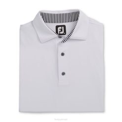 branco L6VB2699 colarinho liso lisle branco Footjoy