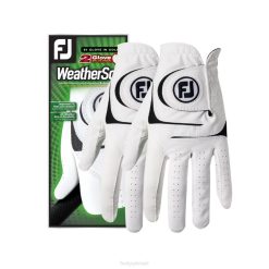 branco L6VB2813 clima macio de 2 unidades branco Footjoy