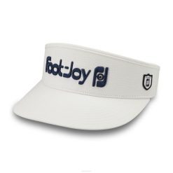 branco L6VB440 viseira branca seersucker Footjoy