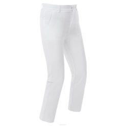 branco L6VB600 calça cropped stretch branca Footjoy
