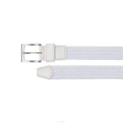 branco L6VB785 cinto trançado branco Footjoy