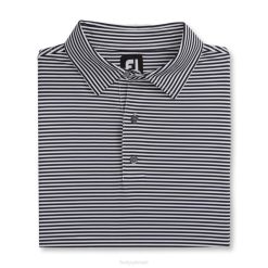 branco marinho L6VB1847 colarinho listrado listrado branco marinho Footjoy