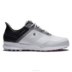 Branco preto L6VB2912 mulheres stratos brancas e pretas Footjoy