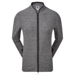 carvão L6VB1527 moletom de lã com corante espacial feminino carvão Footjoy