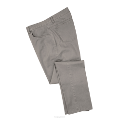 cinza L6VB1994 calça de sarja de algodão camurça cinza com 5 bolsos Footjoy