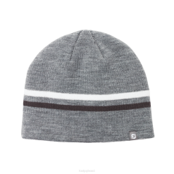cinza L6VB3032 gorro cinza tricotado para inverno Footjoy