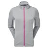 cinza-rosa L6VB710 jaqueta hidroknit cinza-rosa feminina Footjoy