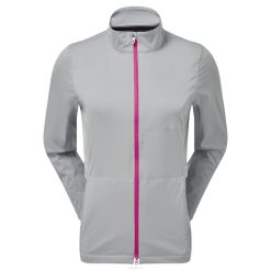 cinza-rosa L6VB710 jaqueta hidroknit cinza-rosa feminina Footjoy
