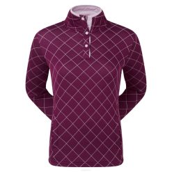 Figo L6VB1425 jersey feminino acolchoado camada intermediária fig Footjoy