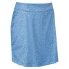 gaio azul L6VB727 skort feminino com estampa interlock azul jay Footjoy