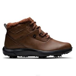 marrom L6VB526 botas de golfe de inverno mulheres marrons Footjoy