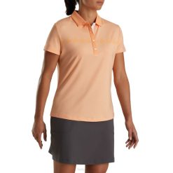 Melão L6VB2371 melão manga boné houndstooth estampado feminino Footjoy