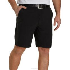preto L6VB1957 shorts leves pretos com costura interna de 9'' Footjoy