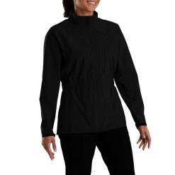 preto L6VB2499 jaqueta de chuva hidrolite preta feminina Footjoy