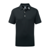 preto L6VB372 piquê stretch júnior preto sólido Footjoy