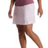 rosa L6VB2437 skort rosa feminino em malha houndstooth Footjoy