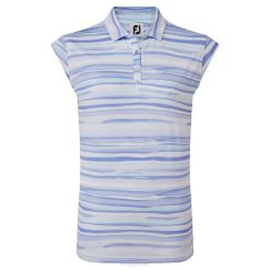 tolet L6VB591 manga boné estampa aquarela lisle violeta Footjoy