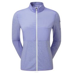 tolet L6VB638 camada intermediária de corante espacial violeta full-zip Footjoy