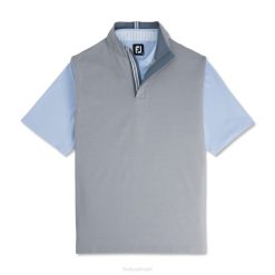 urze cinza L6VB2295 camisa stretch cinza urze - estilo da temporada anterior Footjoy