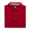 vermelho L6VB2702 colarinho lisle liso vermelho Footjoy