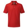 vermelho L6VB893 stretch piquê vermelho sólido Footjoy