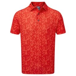 vermelho L6VB912 camuflagem digital vermelha estampa fj lisle Footjoy