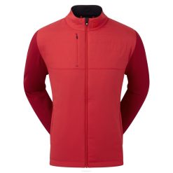 vermelho tonal L6VB214 jaqueta híbrida fj tom vermelho Footjoy
